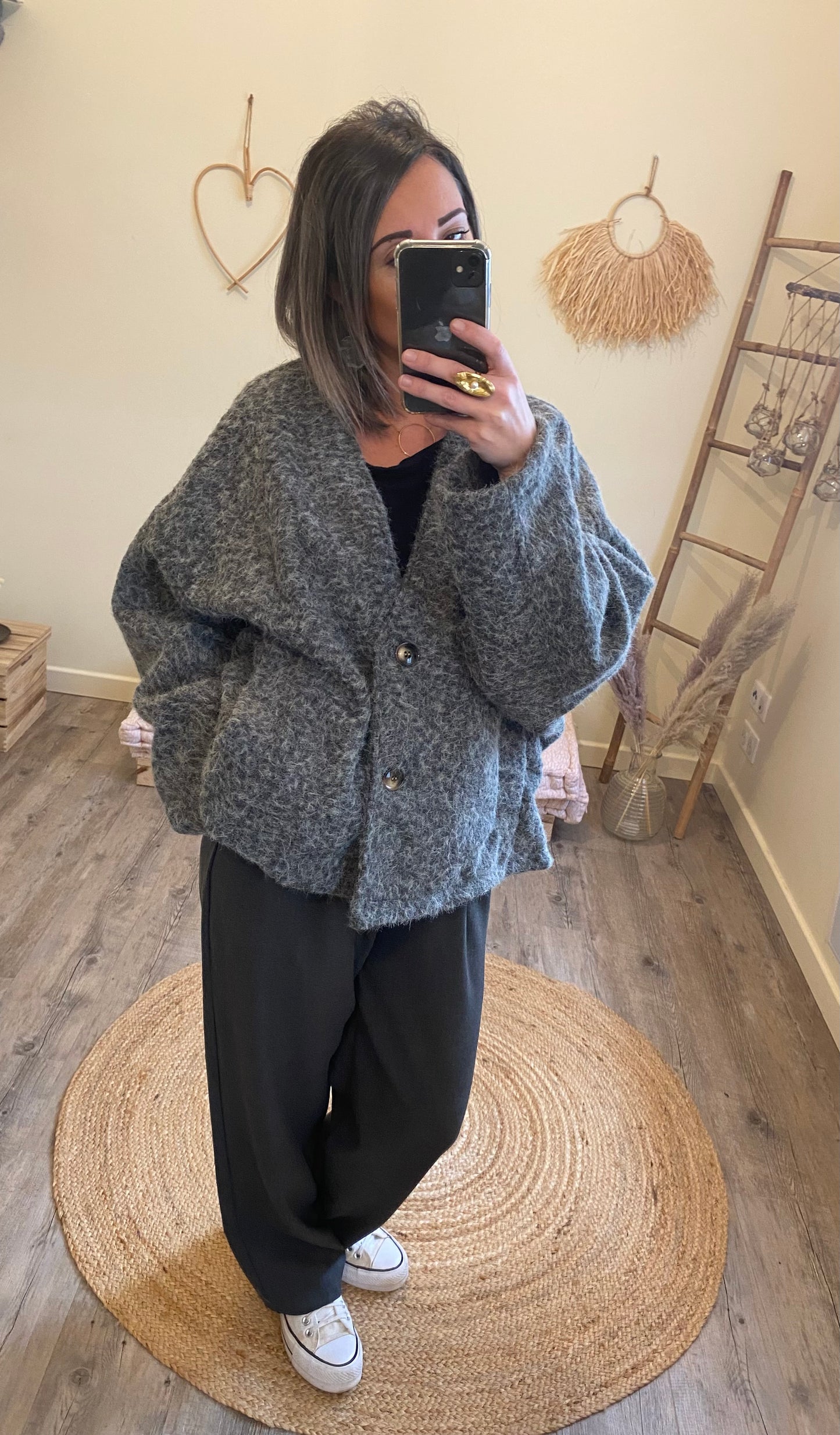 Veste Sarah Grise