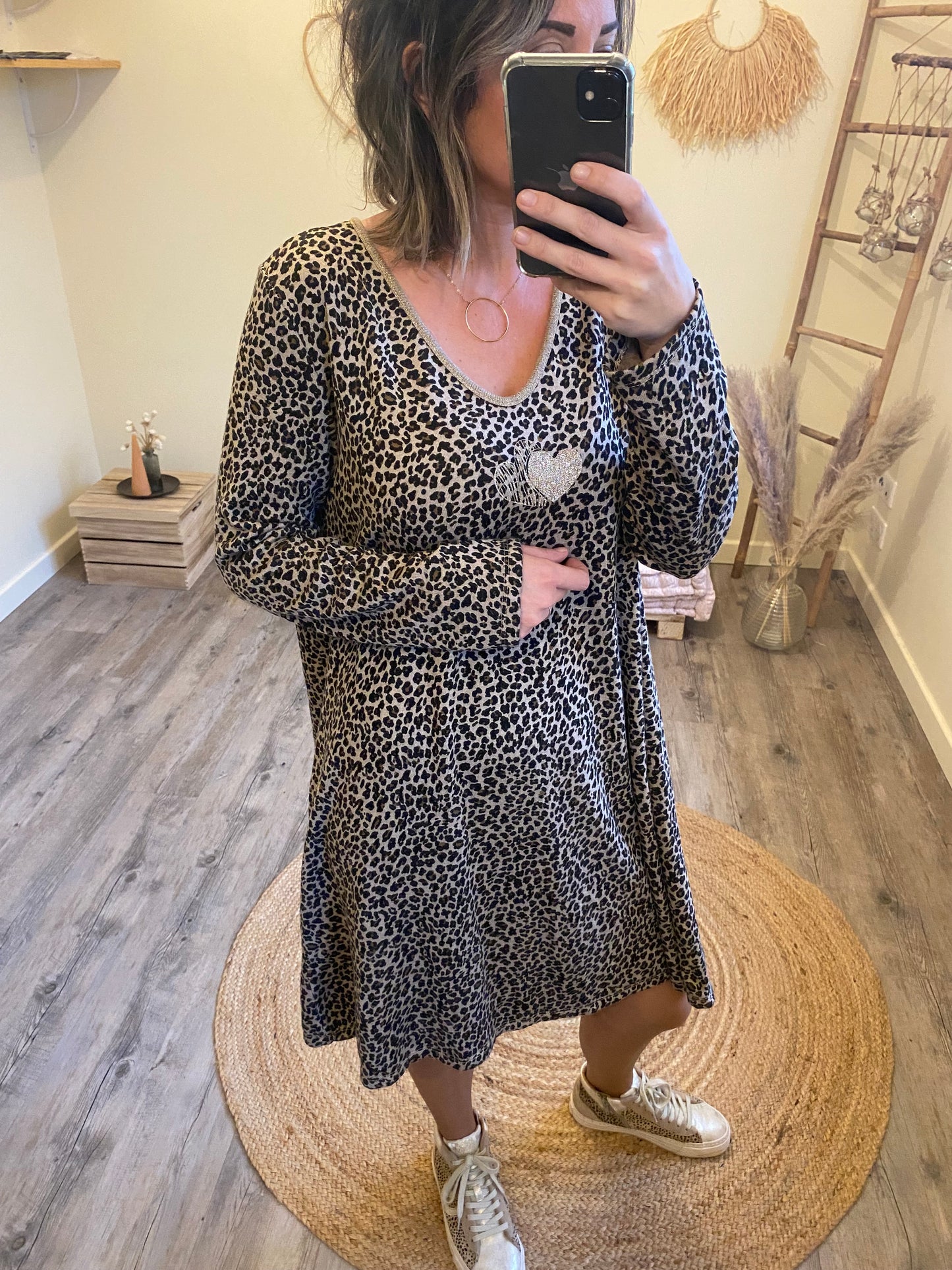 Robe Paula bronze