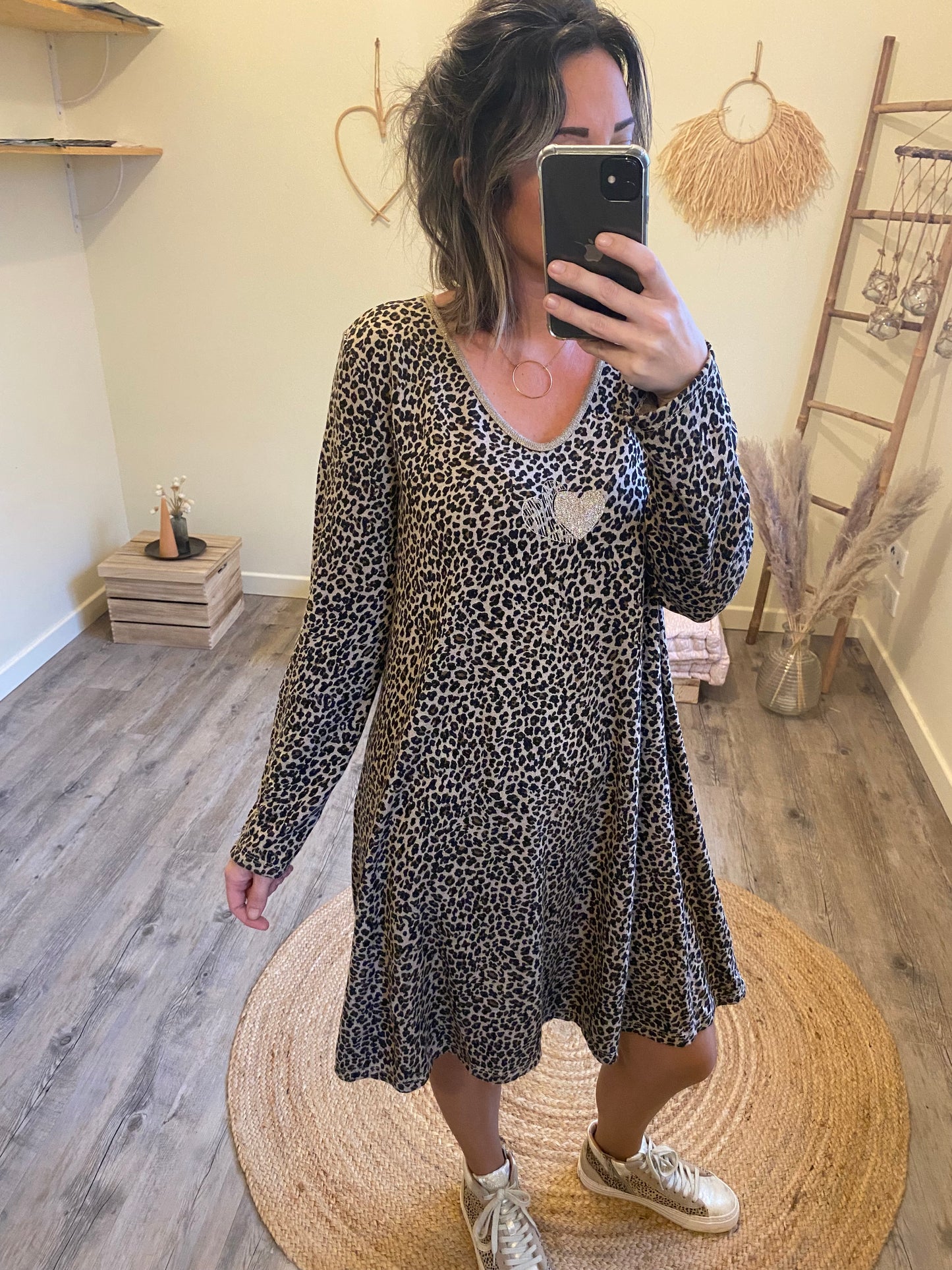 Robe Paula bronze