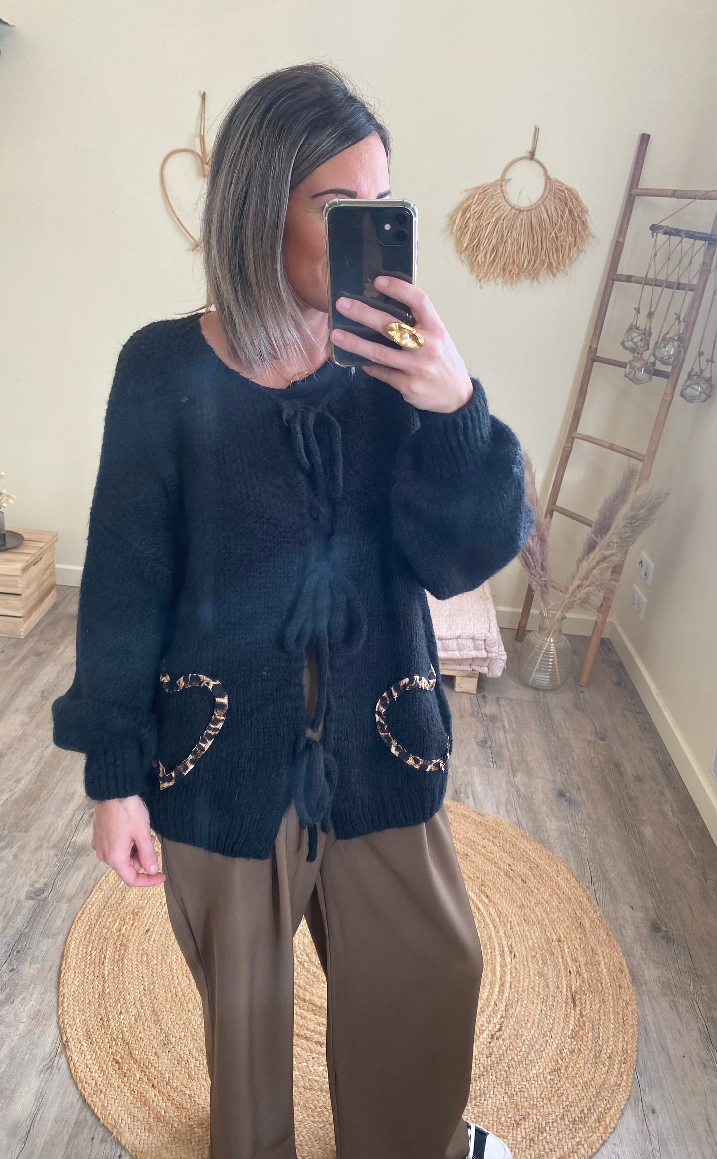 Gilet Hugo Noir