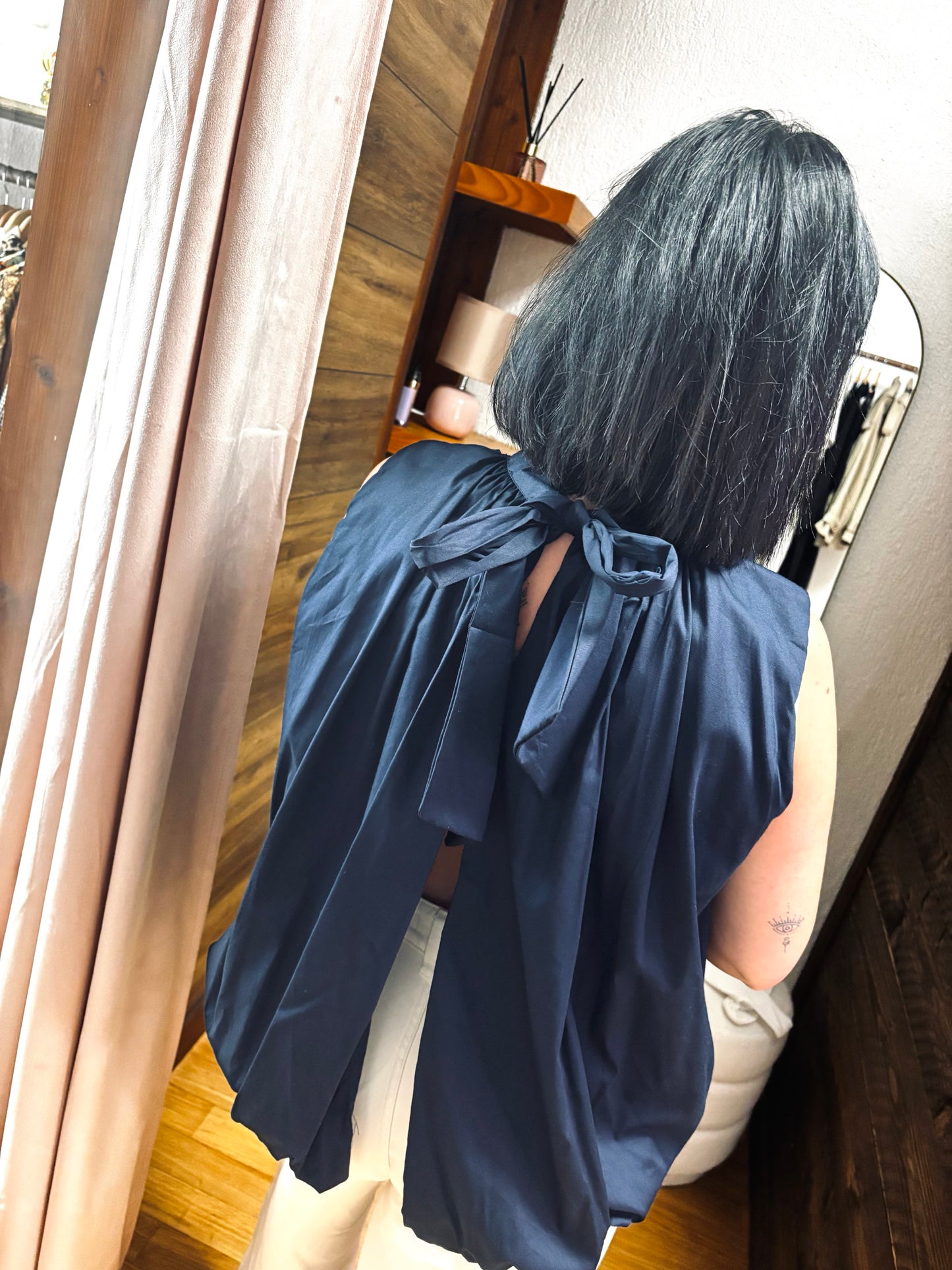 Blouse dos nu