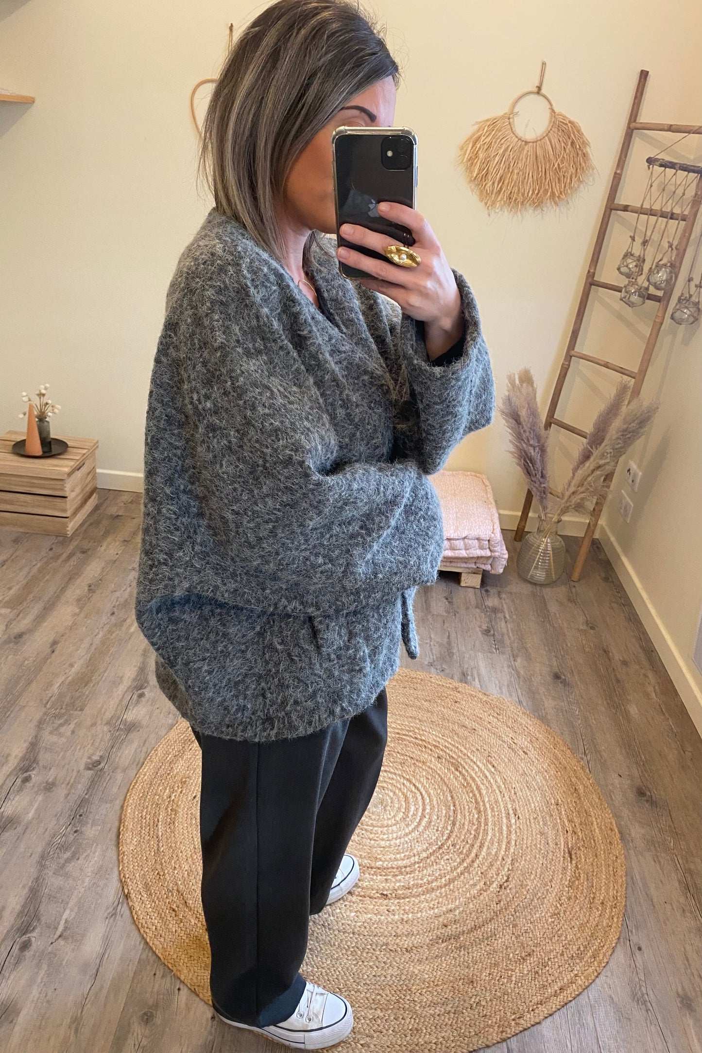 Veste Sarah Grise