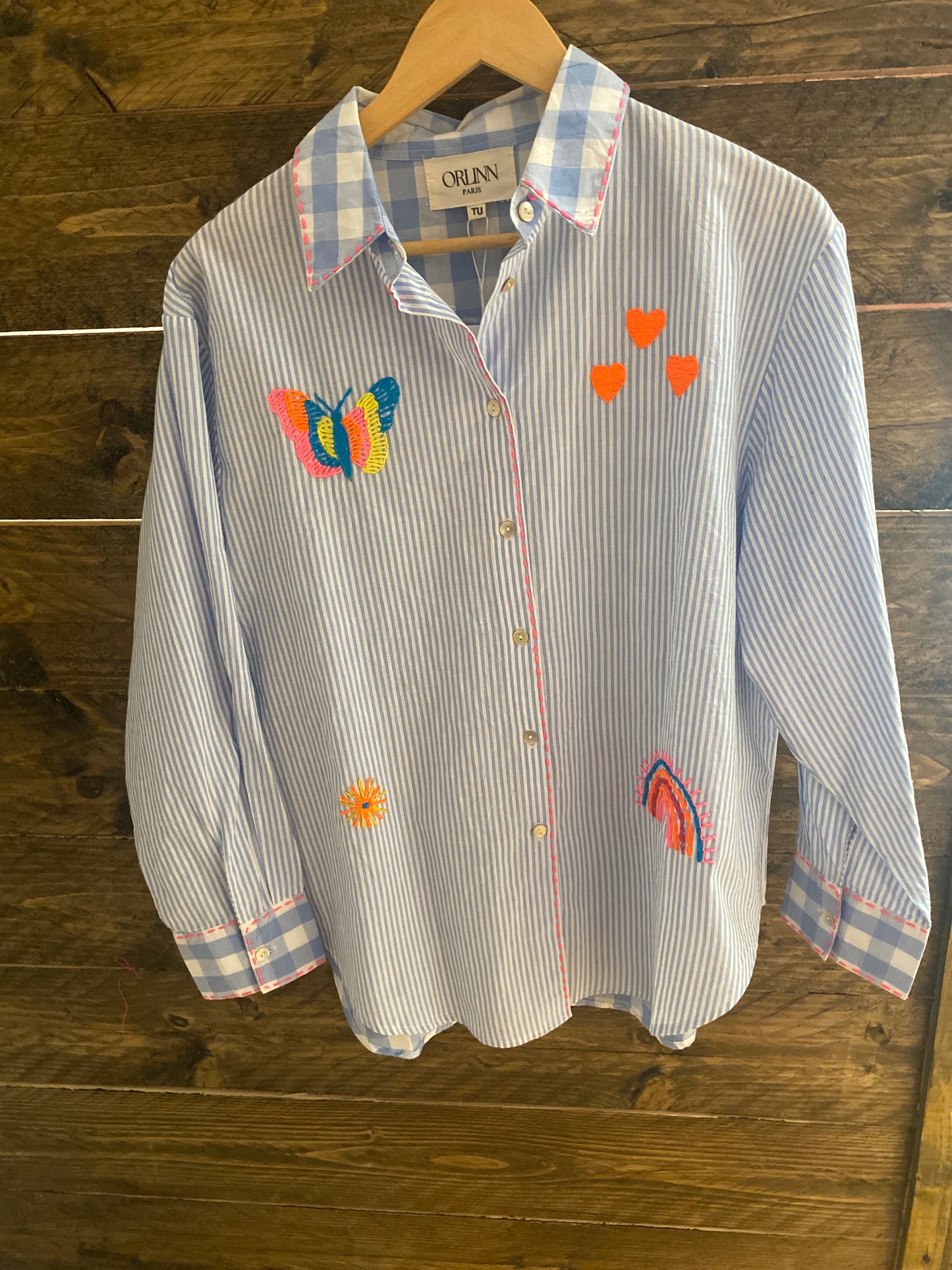 Chemise Papillon